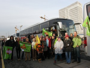 Der BUND Thüringen bei der Wir-haben-es-satt-Demo in Berlin